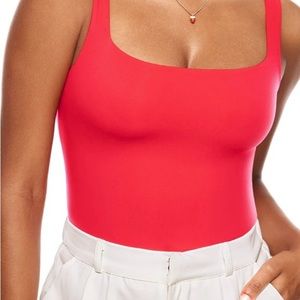 PLT red bodysuit size small